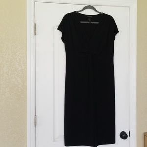 Lane Bryant black knotted front dress 18/20